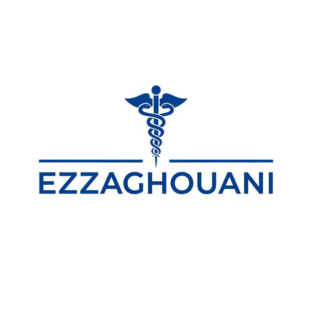 Dr. Ezzaghouani Professional Logo